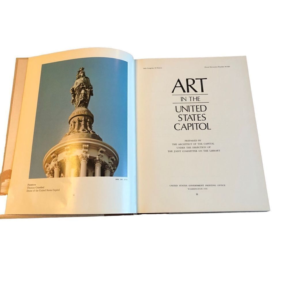 Art in the United States Capitol VNT Hardcover Book